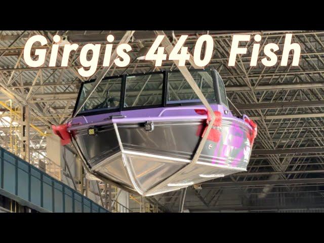 Girgis 440 Fish. Обзор лодки и отгрузка в Воронеж