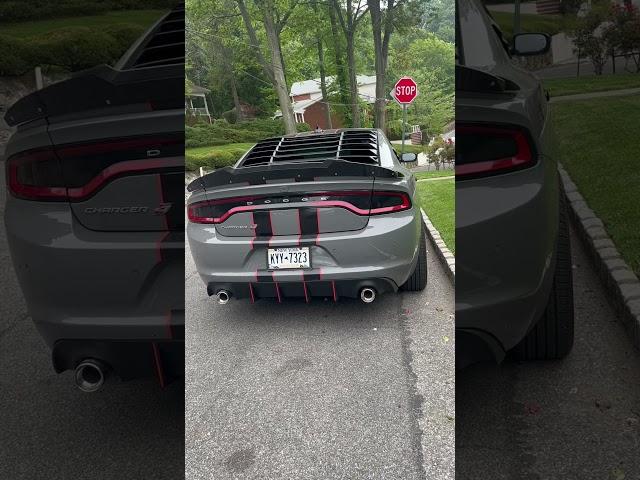 Dodge Charger V6 Borla Exhaust. Sounds Great For A V6