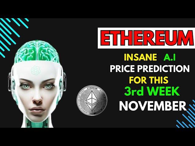 Insane ETHEREUM ETH Price Prediction for THIS WEEK by A.I