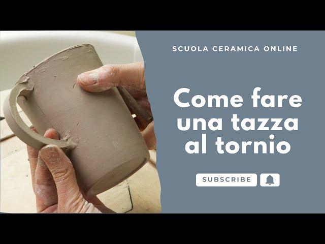 Come fare una tazza al tornio