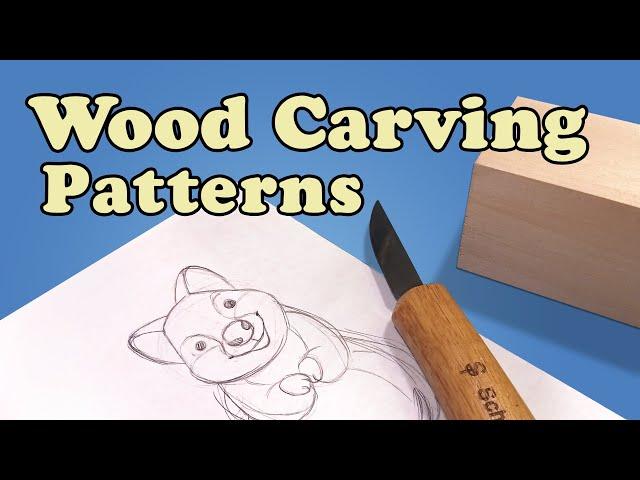 FREE Wood Carving Templates for Beginners