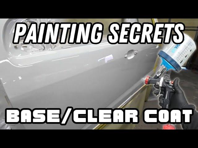 How to paint a BASE COAT/CLEAR COAT finish with amazing results!