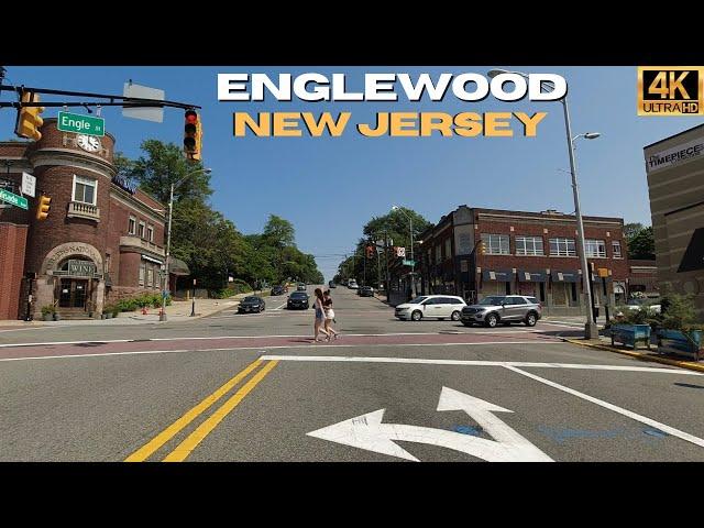 Driving Englewood New Jersey 4K