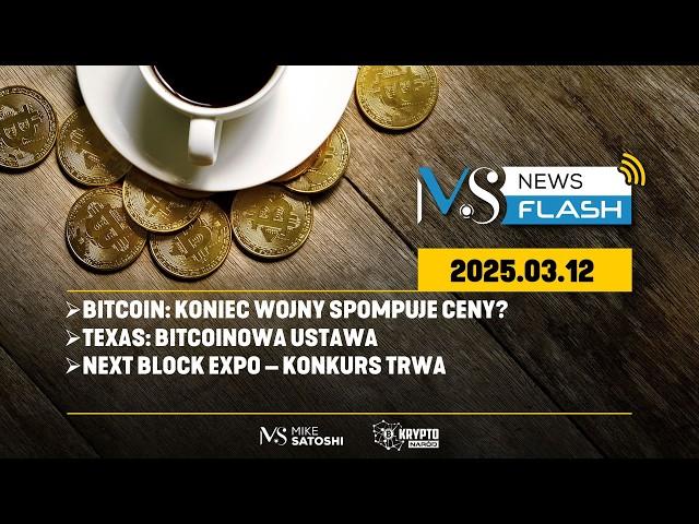 BITCOIN: KONIEC WOJNY NAPĘDZI NOWĄ POMPĘ? USA: CO Z TĄ REZERWĄ?