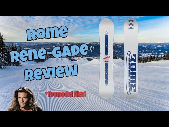 The 2024 Rome Rene-Gade Snowboard Review