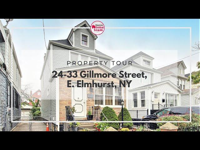 SOLD: One Family Detached Colonial in East Elmhurst NY (24-33 Gillmore St)