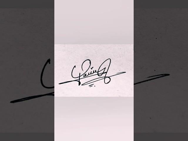 Qais signatures#shortsviral #stylishsignature #namesign