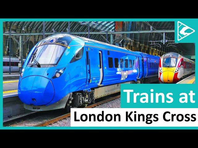 Trains at London Kings Cross (ECML) 09/03/2022