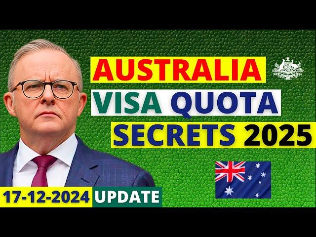 Australia Visa Quota 2025: The Shocking Truth | Australia Visa Update