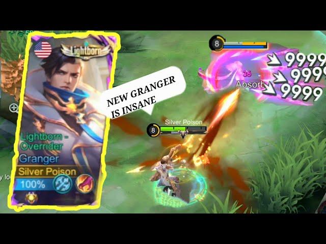 36% DAMAGE | This Revamp Granger is Insane | Mobile Legends