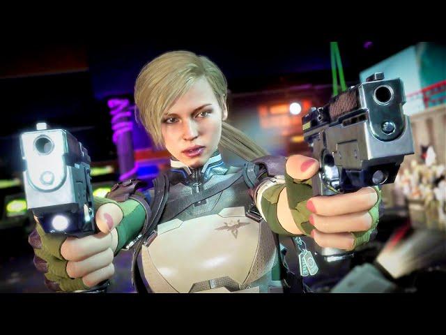 Mortal Kombat 11 | CASSIE CAGE vs SONYA GAMEPLAY