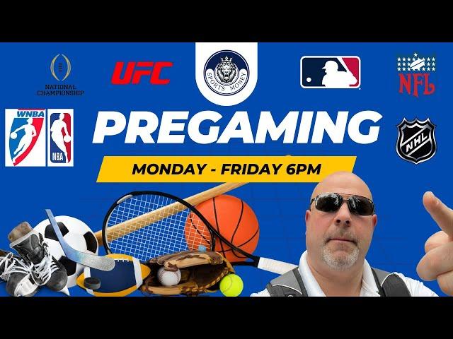 Pregaming - Betting Strategies for NFL, NCAA, NHL, NBA, @ More - Live, Friday, Dec. 20, 2024