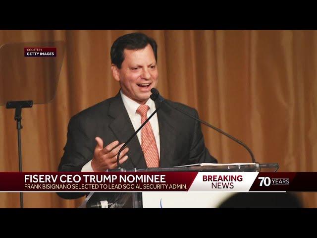 Trump nominates Fiserv CEO as commissioner of Social Security Administration