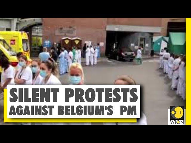 Medics turn their backs on Belgium PM | Sophie Wilmès | Demand more recognition | COVID-19