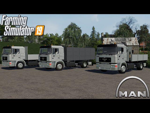  NEW MAN F200 PACK IS HERE || RELEASE BY CROWNZILLA || FS19 MINING MODS