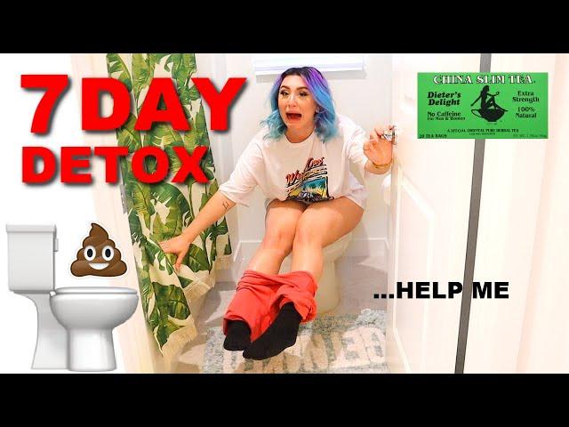 TRYING A 7 DAY FLAT TUMMY DETOX  *Flat Tummy Detox*