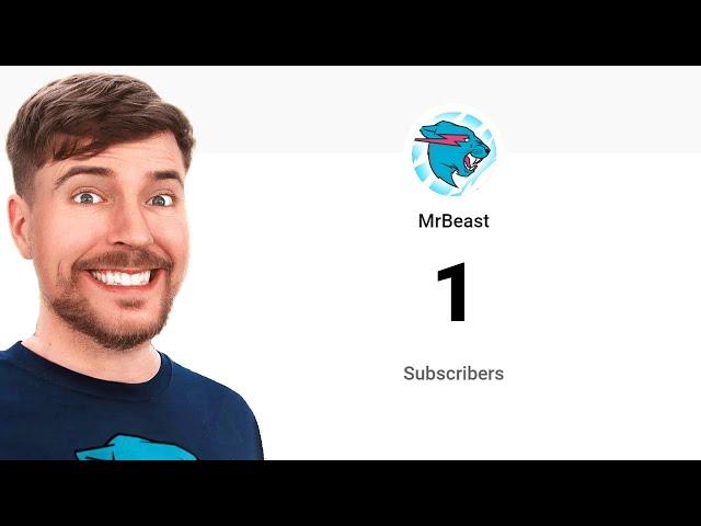 MrBeast Hit 1 Subscriber!