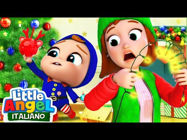 Decoriamo la Casa per Natale  Cartoni Animati con Gianni Piccino - Little Angel Italiano