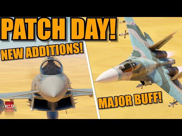 PATCH DAY! STORM WARNING! SHOWING the MAJOR CHANGES from the DEV! SU-27 BUFF! - War Thunder