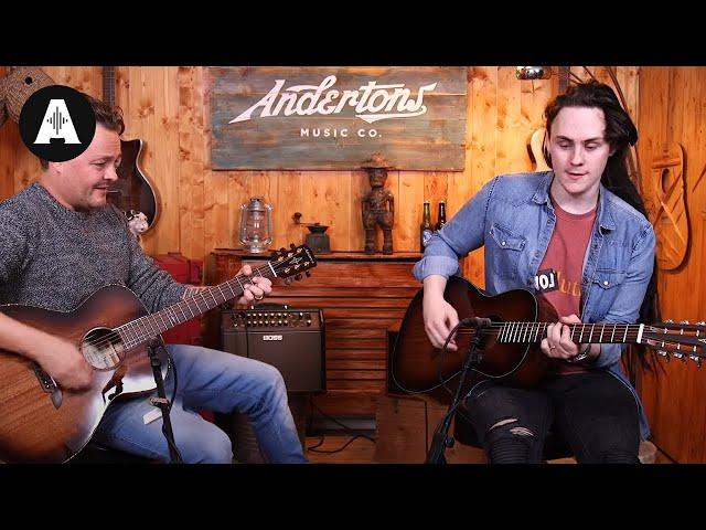 Chris Buck & Danish Pete Jam on Alvarez Guitars - AP66SHB & MGA66ESHB