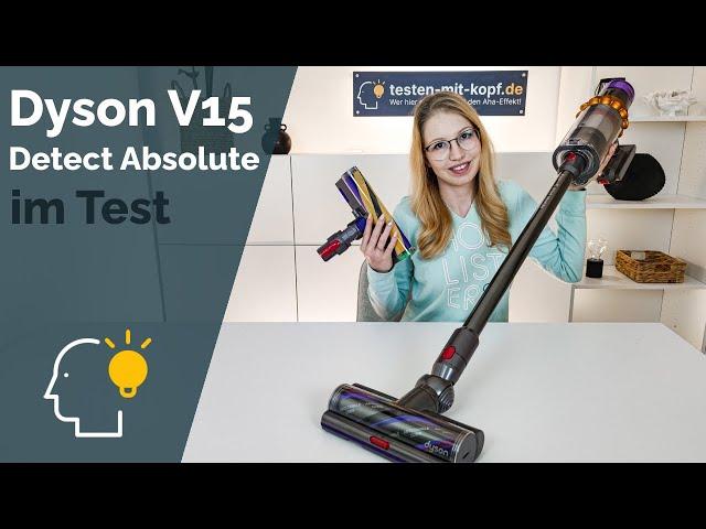 Dyson V15 Detect Absolute im Test - Lohnt sich der hohe Preis?