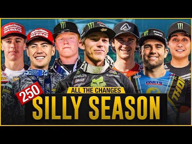 New Bikes, Contracts, Team Changes, and More | Silly Season 250 Class