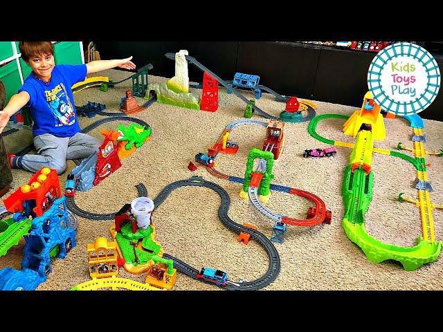 HUGE Thomas and Friends Trackmaster Train Set Build