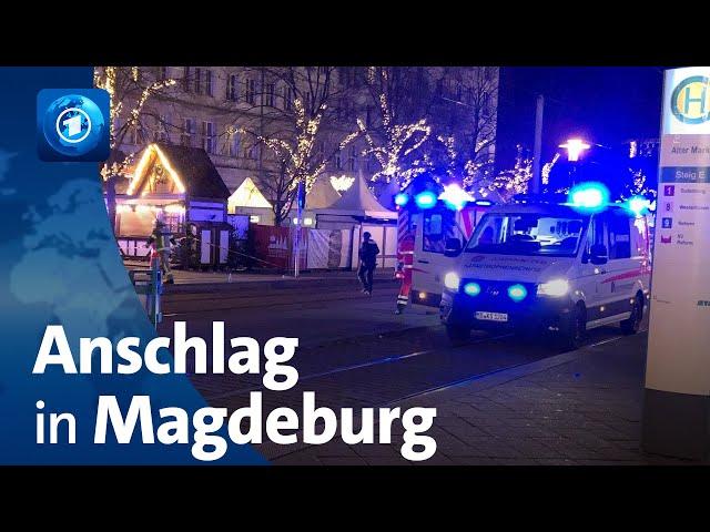 Magdeburg: Zwei Tote und zahlreiche Verletzte bei Anschlag auf Weihnachtsmarkt