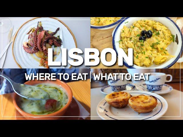 ️ the TOP foods you must try in LISBON and where to eat them  #114