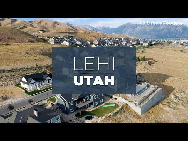 4k Drone Footage | Lehi Utah