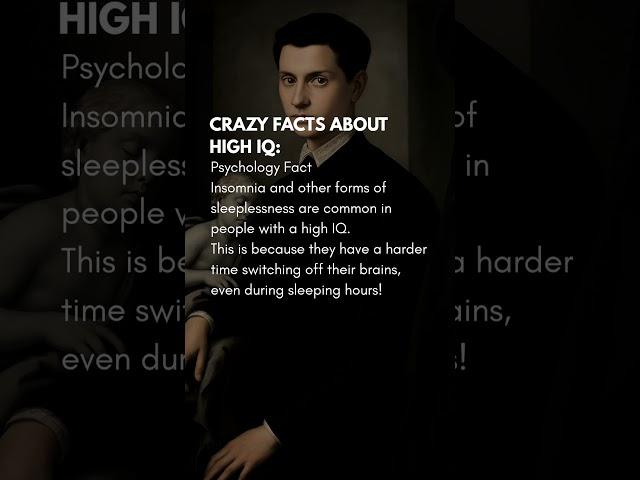 Crazy facts about high IQ.. #mindset #forge #highiq