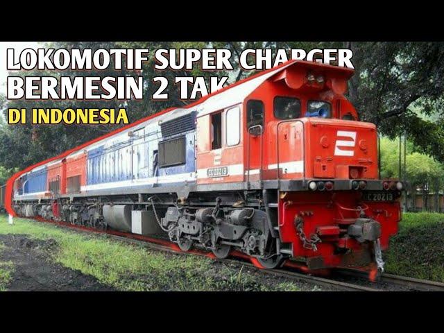 Lokomotif CC202 Penarik Rangkaian Batu Bara buatan Electro Motive Diesel