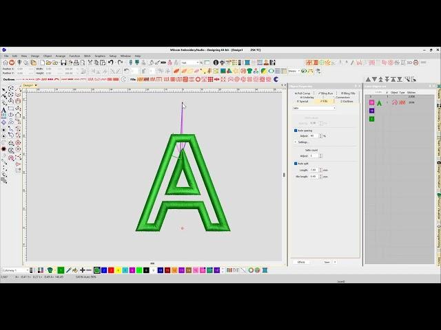 Wilcom Tutorial - Turning Lettering into Applique