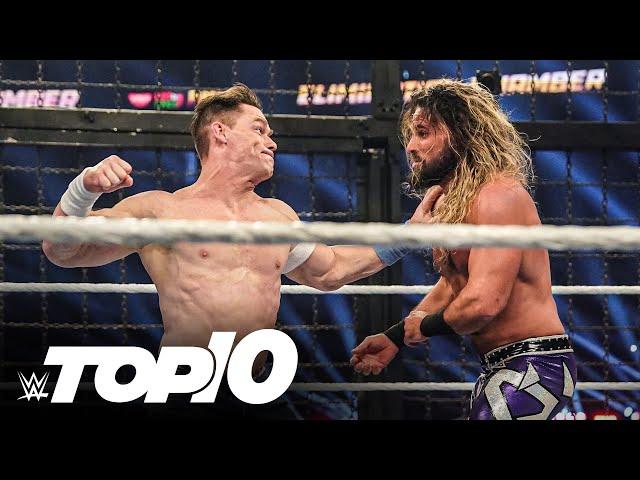 Top 10 moments from Elimination Chamber 2025