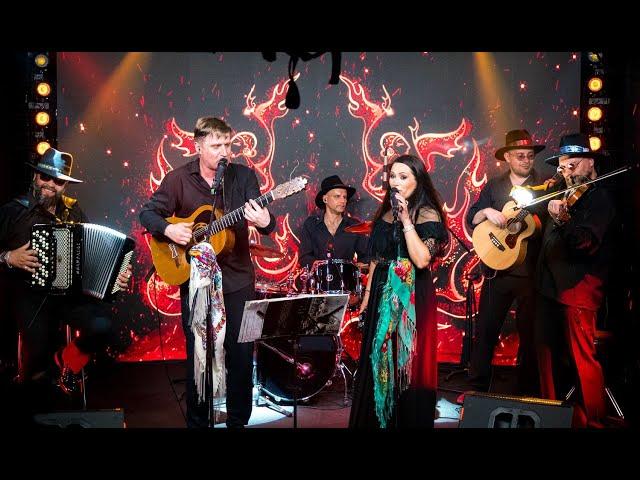 Djelem Djelem -  Rio Romanese. Gypsy folk song.  TV Concert. Gypsy Rock N Roll.