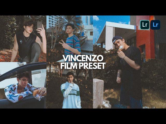 Vincenzo Aesthetic Lightroom Preset | Free Lightroom Mobile Preset | Film Preset | Grainy Aesthetic