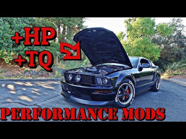 How To Make Your 05-09 Mustang Go FASTER! Best Performance Mods