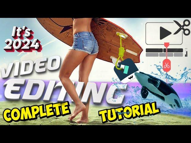 Wondershare Filmora 13 Complete Editing Tutorial for Beginners in 2024