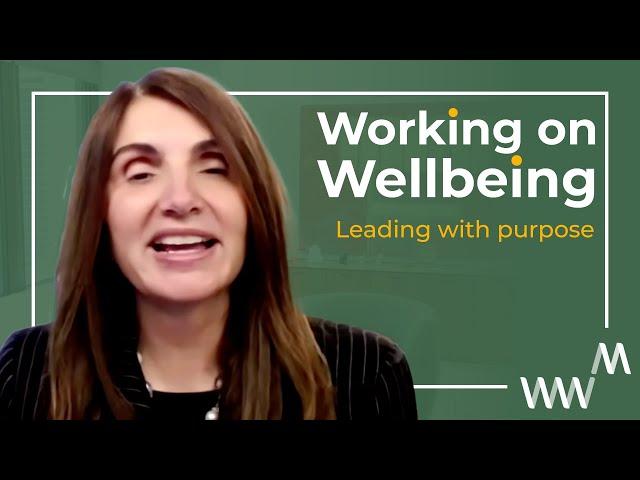 Dimitra Manis on leading with purpose | Working on Wellbeing S2E8