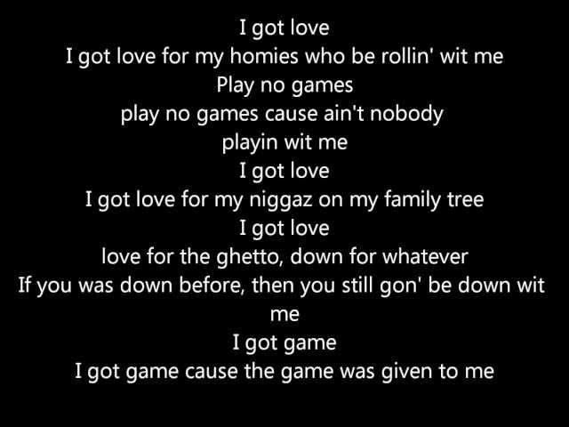 Nate Dogg - I Got Love (with lyrics)