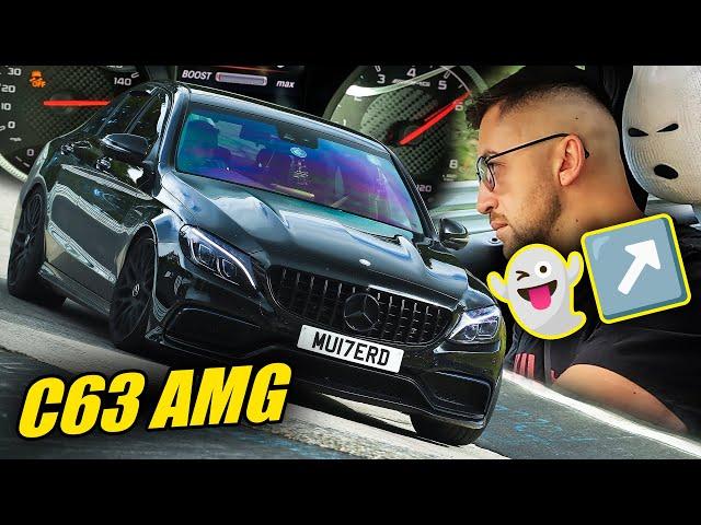 Chased by Ghosts! 600hp C63 AMG Mercedes // Nürburgring