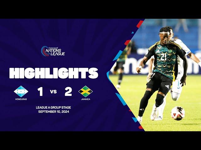 Honduras vs Jamaica | 2024/25 Concacaf Nations League | Group Stage