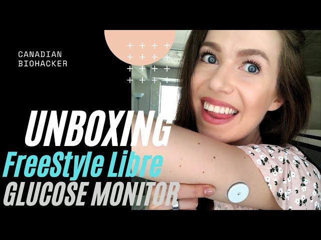 UNBOXING & putting on Freestyle Libre glucose monitor!