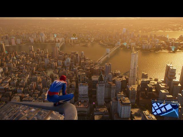 Swinging around the city | Spiderman 2 PS5