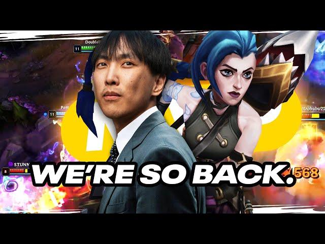 stomping with Jinx in the new season!? we are so back.