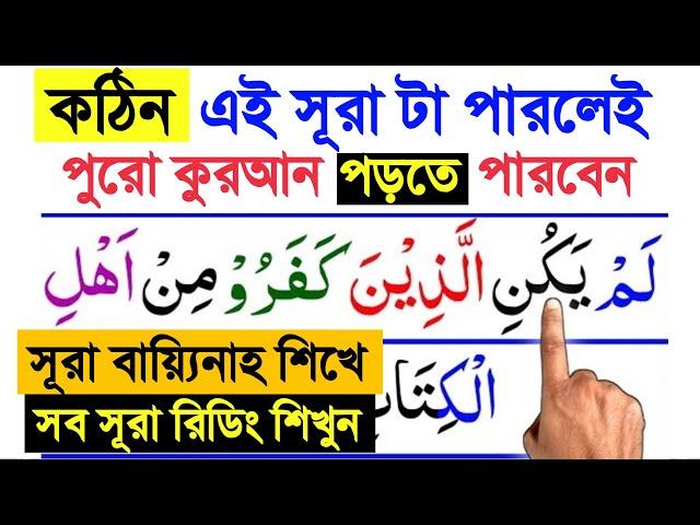 কঠিন এই সূরাটি ৫টি নিয়ম শিখে শিখতে পারলেই কুরআন মাজিদ শুদ্ধ করে রিডিং পড়তে পারবেন