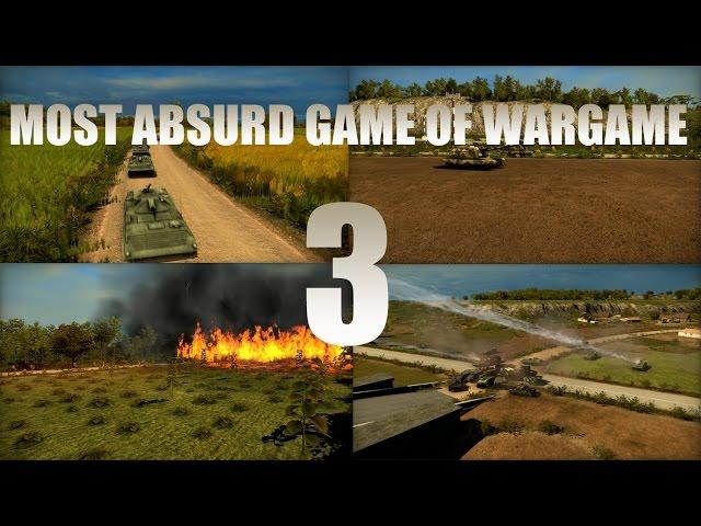 Most Absurd Game Of Wargame 3 "Retarded Arty Edition" (Wargame Red Dragon)