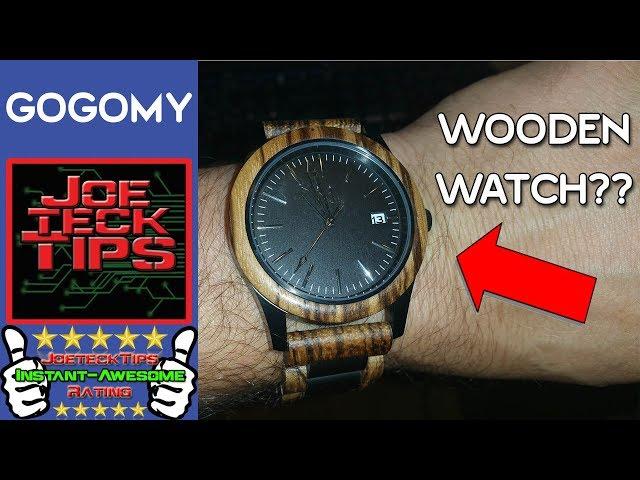 WOW, Mens Wooden Watch? Review | JoeteckTips