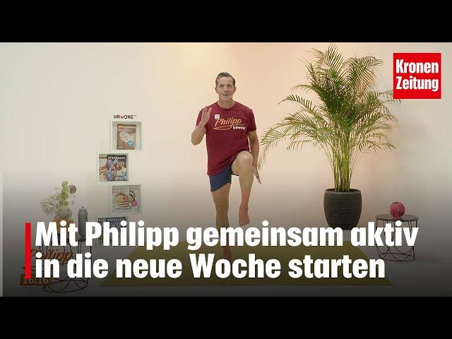 Philipp bewegt am Montag, 14.10.: Aktiver Start in die Woche