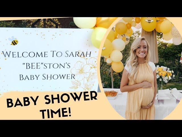 BABY SHOWER!!! | Sarah's ups and downs of pregnancy | The Beeston Fam